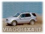 Viaggiare con un SUV Mercedes ML