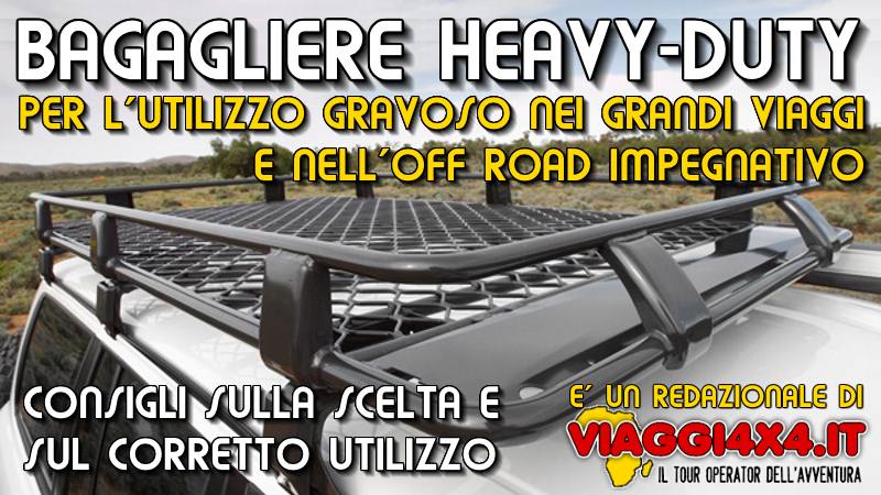 BAGAGLIERA HEAVY-DUTY, BAGAGLIERE PER OFF-ROAD, VIAGGI 4X4 O RAID AFRICANI, BAGAGLIERE THULE